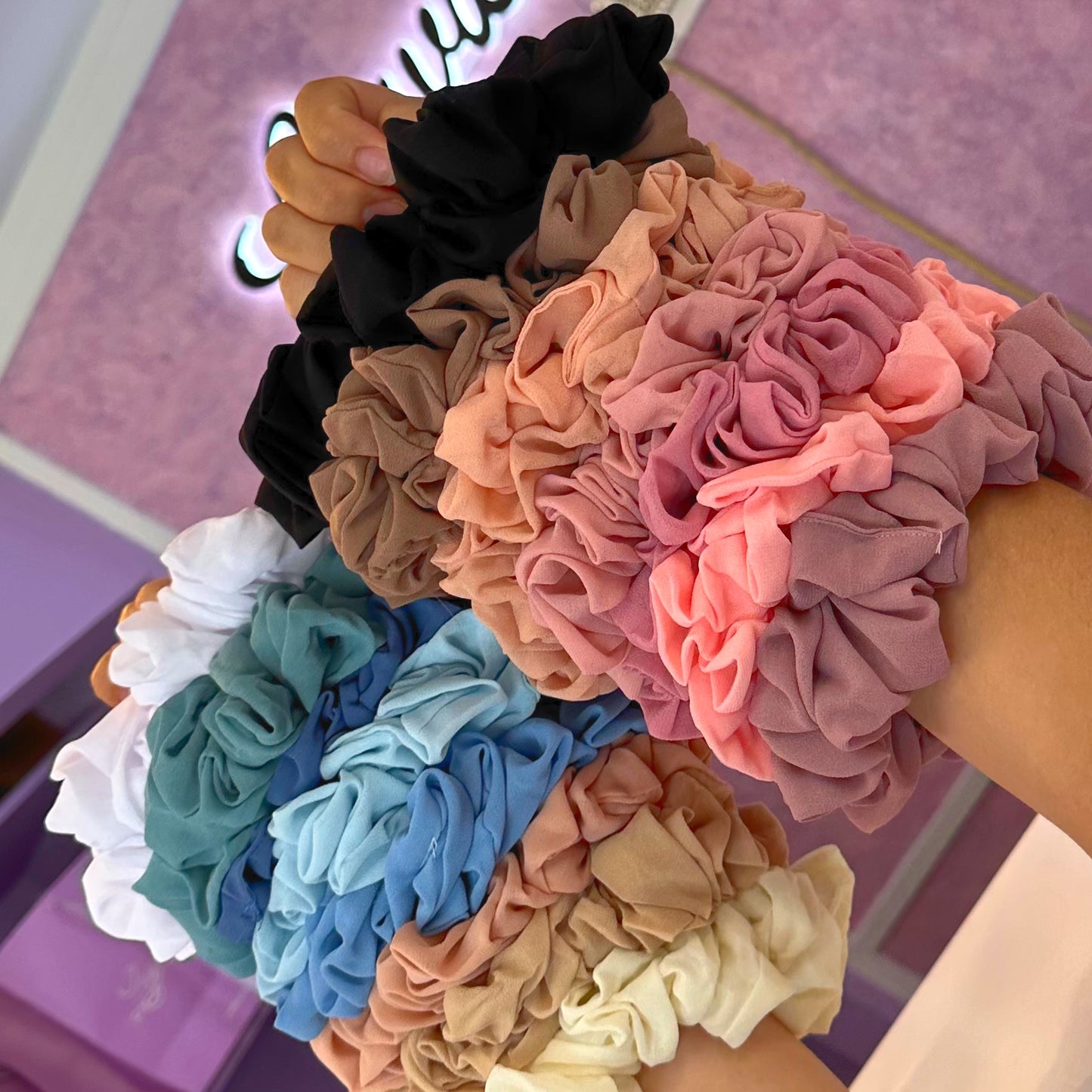 Large Scrunchies